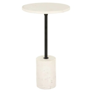 MASUTA DE CAFEA MISTY 30CM, 8835, CONFECTIONATA DIN METAL SI MARMURA, STIL MODERN