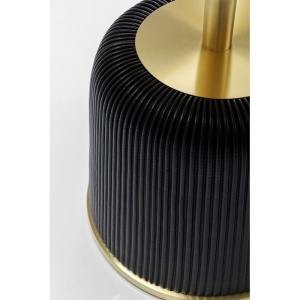 MASUTA DE CAFEA VEGAS 40 NEAGRA/AURIE, CONFECTIONATA DIN OTEL SI SI METAL, STIL MODERN - Img 3