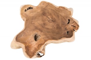 MASUTA DE CAFEA, WILD, COD 36578, DIN LEMN MASIV DE TEC DESIGN RUSTIC - Img 4