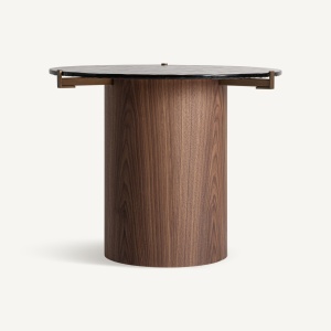 MASUTA LIVING GISWIL 60CM, DIN FURNIR SI STICLA, DESIGN EXCLUSIVIST, VICAL HOME