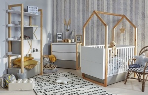 MASUTA PENTRU SCHIMBARE BEBELUS PINETTE DESIGN SCANDINAV BA - Img 4
