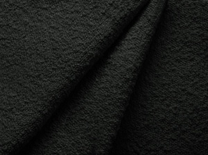MODUL CANAPEA MILEY, NEGRU, CU TAPITERIE DIN TEXTIL BOUCLE BALOO, MICADONI - Img 5