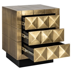 NOPTIERA COLLADA CU 3 SERTARE, 7588, CONFECTIONATA DIN MDF SI ALAMA, STIL MODERN - Img 4