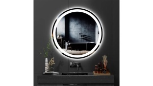 OGLINDA BAIE REA BAS, CU LED, 90CM, DIN STICLA, CALITATE SUPERIOARA - Img 3