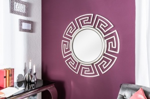 OGLINDA DECORATIVA ARGINTIE EUPHORIA 38725 DESIGN MODERN