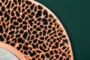OGLINDA, LEAF L 110CM, COD 40875, STICLA SI METAL, DESIGN MODERN - Img 3
