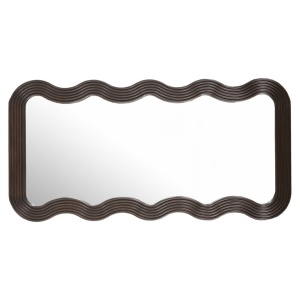 OGLINDA MAYFIELD, BLACK, MI-0103, CONFECTIONATA DIN LEMN SI OGLINDA, STIL MODERN - Img 3