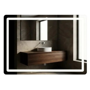 OGLINDA PENTRU BAIE, CU LED 80x60cm P10407, CALITATE SUPERIOARA