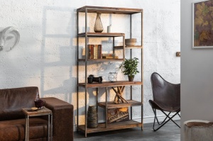 ORGANIZATOR 186CM, DIN LEMN MASIV DE TEC, STIL INDUSTRIAL, ARTIM GROUP SELECTION