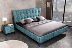 PAT 160X200CM, CATIFEA FINA, MICROFIBRA PETROL, MODEL DEOSEBIT, ARTIM GROUP SELECTION
