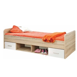 PAT DE O PERSOANA CU SERTARE 90x200 EMIO STIL MODERN TK