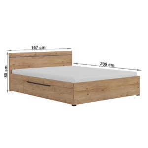 PAT DUBLU 160x200 UTAH STIL MODERN TK - Img 3