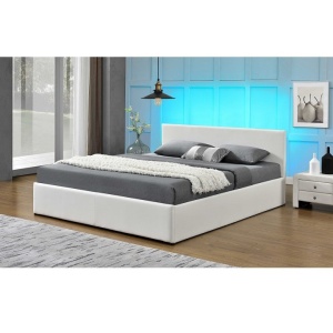 PAT MATRIMONIAL CU LED ILUMINARE 160x200 JADA STIL MODERN TK