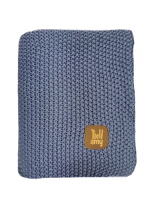 PATURICA DIN BUMBAC BLUEBERRY 80x100 IDEALA PENTRU BEBELUSI BA