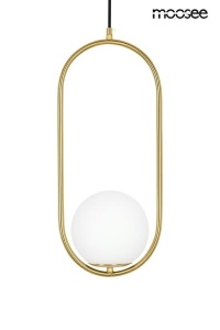 PENDUL AURELIA 50 GOLD, CONFECTIONAT DIN METAL SI STICLA, STIL MODERN