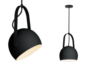 PENDUL BLACK SPHERE APP294-1CP, 20x28 cm, NEGRU, DIN METAL, STIL MODERN, TU