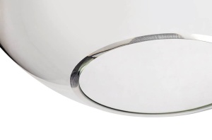 PENDUL CAPRI 60, DIN METAL SI STICLA, CROM/TRANSPARENT, STIL MODERN, B2 - Img 4