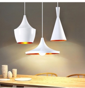 PENDUL COSTA C WHITE APP077 APP078, 25x126 cm, ALB, DIN METAL SI OTEL DE INALTA CALITATE, STIL MODERN, TU - Img 6