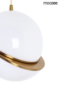PENDUL GLOBE 25 GOLD, CONFECTIONAT DIN STICLA SI METAL, STIL MODERN - Img 4