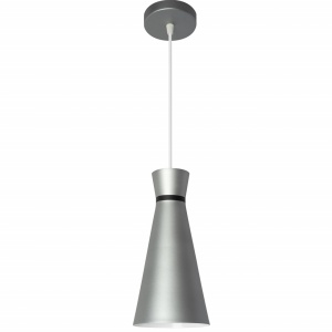 PENDUL KONA B GRAY APP099-1CP, 12x125 cm, GRI ARGINTIU, DIN ALUMINIU, STIL MODERN, TU