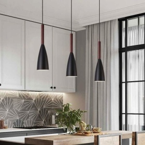 PENDUL LETIZ GRAY, 26x10/100 cm, GRI, DIN ALUMINIU DE INALTA CALITATE, STIL MODERN, TU - Img 7