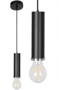 PENDUL OSTI A BLACK / GOLD APP104-1CP, 5x100 cm, NEGRU, DIN ALUMINIU, STIL MODERN, TU