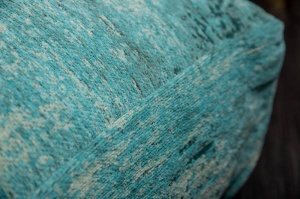 PERNA DE PODEA 70CM, MODERN ART, COD 41267, TEXTIL DE CULOARE TURCOAZ - Img 4