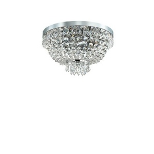 PLAFONIERA CAESAR PL5 CROM STIL CLASIC IDEAL LUX