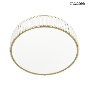 PLAFONIERA CROWN 50 GOLD, CONFECTIONATA DIN METAL SI CRISTAL, STIL MODERN - Img 3