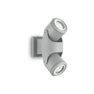PLAFONIERA DE EXTERIOR XENO PL2, GRI, STIL MODERN, IDEAL LUX