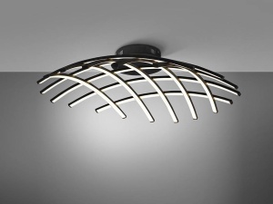 PLAFONIERA TRAMA 797344D, DIN METAL, ALUMINIU SI ACRILIC, STIL MODERN, SCHULLER - Img 3