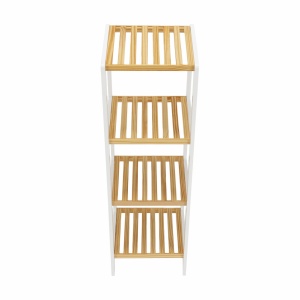 RAFT POLIVALENT TRIGO TYPE 3, ALB/NATURAL, DIN MDF SI LEMN MASIV, STIL MODERN, TK - Img 5