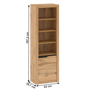 RAFT R1 TORONTA, MODEL DREAPTA, STEJAR WOTAN, DIN DTD LAMINAT SI MDF, STIL MODERN, TK - Img 3