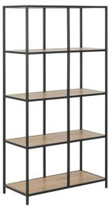 RAFT SEAFORD 77x150, DIN METAL, FURNIR SI MDF, STIL INDUSTRIAL, B2