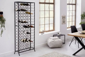 RAFT/SUPORT DEPOZITARE STICLE, STORAGE 180CM, COD 40862, DIN METAL, STIL INDUSTRIAL