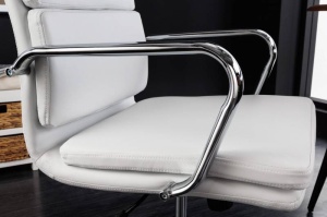 SCAUN BIROU, TRADER 106/113CM, PIELE ECO DE CALITATE, COD 41818, STIL MODERN - Img 4
