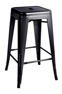SCAUN DE BAR NEGRU HOKER TOWER 66, STIL MODERN B2