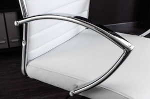 SCAUN DE BIROU, BIG DEAL 107/117CM, METAL SI PIELE ECO ALBA, COD 41418 - Img 3