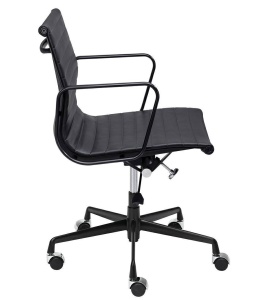 SCAUN DE BIROU BODY PRESTIGE PLUS, NEGRU, STIL MODERN - Img 4