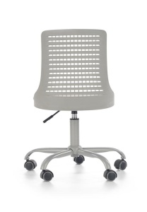 SCAUN DE BIROU PENTRU COPII PURE GRI STIL MODERN HALMAR - Img 4
