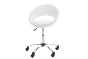 SCAUN DE BIROU PLUMP ALB STIL MODERN B2