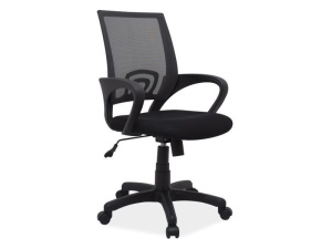 SCAUN DE BIROU Q-148 NEGRU STIL MODERN