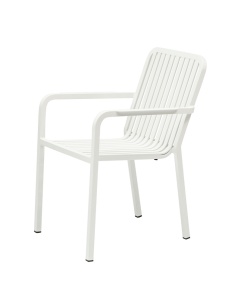 SCAUN DE TERASA PUREZZA 21, REALIZAT DIN ALUMINIU, CULOARE ALB, PENTRU UZ COMERCIAL, ARTIM GROUP SELECTION - Img 5