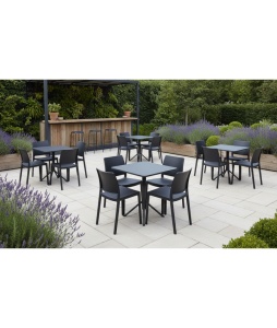 SCAUN DIN PLASTIC VENTO 03, CULOARE NEAGRA, PENTRU UZ COMERCIAL, ARTIM GROUP SELECTION - Img 4