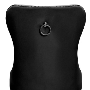 SCAUN DINING MADAME GLAMOUR, NEGRU/NEGRU, STIL CLASIC, - Img 2