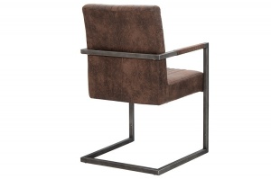 SCAUN DINING, MARO ANTICHIZAT, BIG ASTON, COD 39805, STIL VINTAGE - Img 4