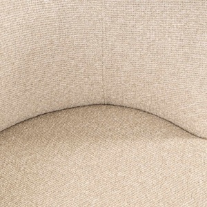 SCAUN DINING ROTATIV ALEXIS, REALIZAT DIN METAL, LEMN DE FAG SI TEXTIL, CULOARE CREM, DESIGN DEOSEBIT, RICHMOND INTERIORS - Img 10