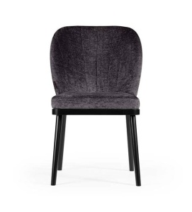 SCAUN DINING SHELLY PRO, NEGRU, STIL MODERN - Img 2