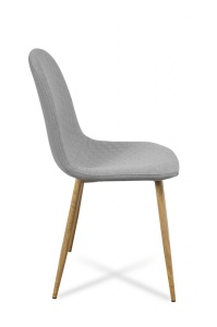 SCAUN DINING TIMOR GRI/NATURAL - DESIGN MODERN - Img 3