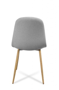SCAUN DINING TIMOR GRI/NATURAL - DESIGN MODERN - Img 5